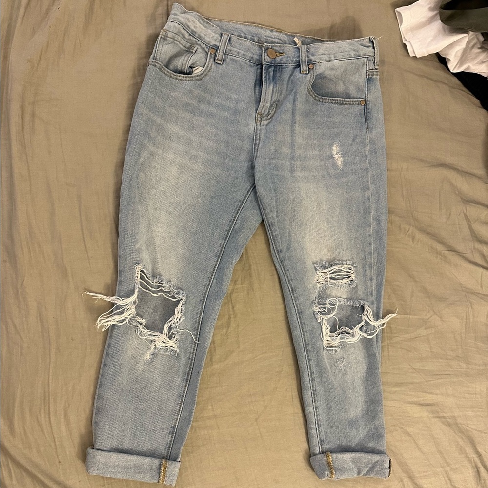Cropped Skinny Jeans